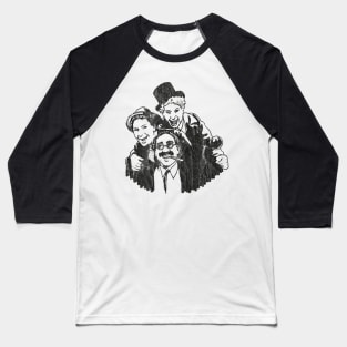 VINTAGE- brothers film comedian Baseball T-Shirt